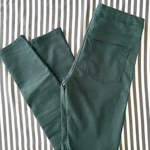 Size 6 H&M Legging Jeans / Treggings Hunter Green